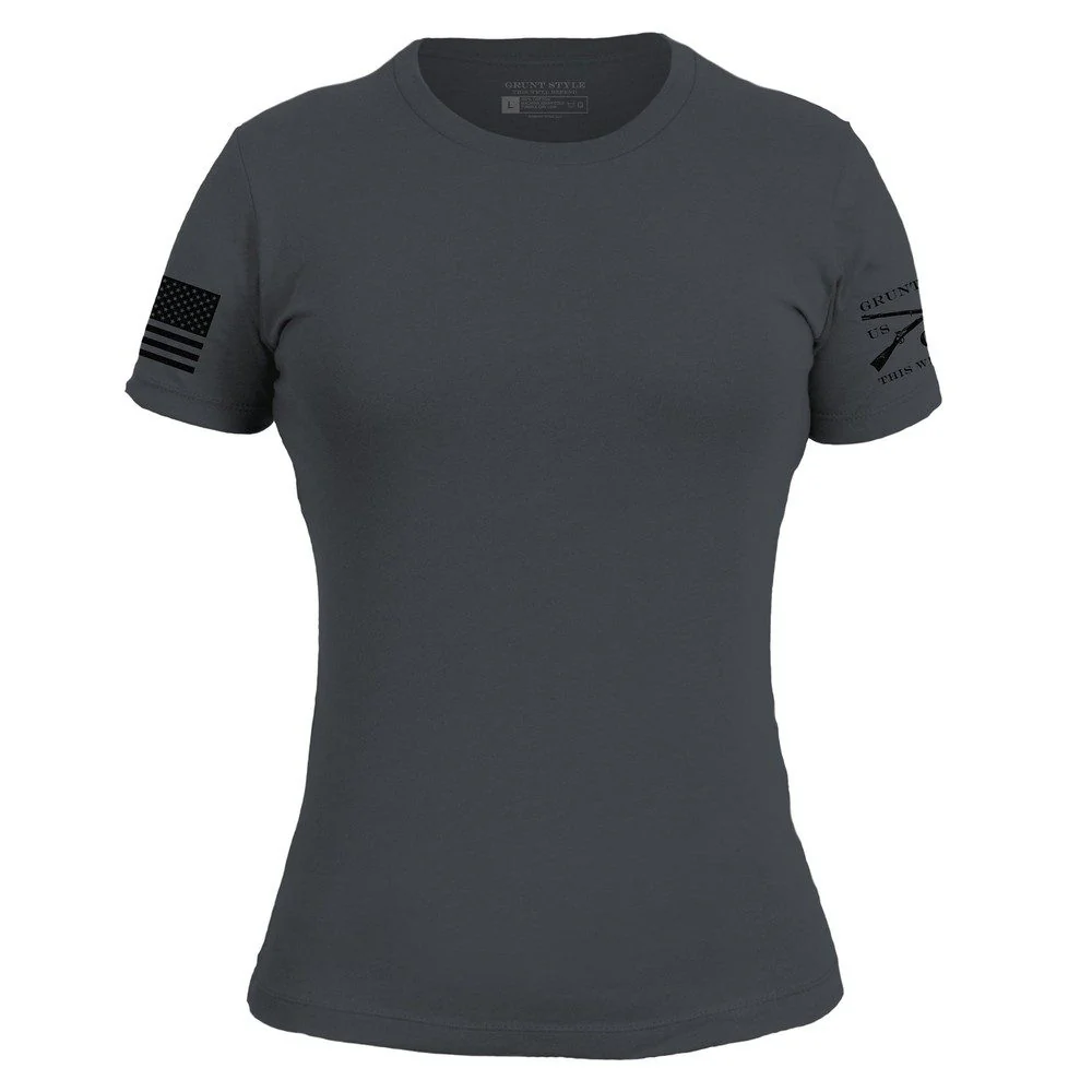 Basic T-Shirt Women's Slim Fit - Heavy Metal