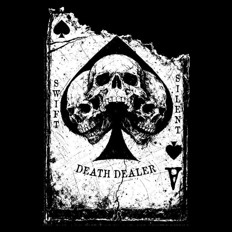 Death Dealer Full-Zip Hoodie - Black - Image 6
