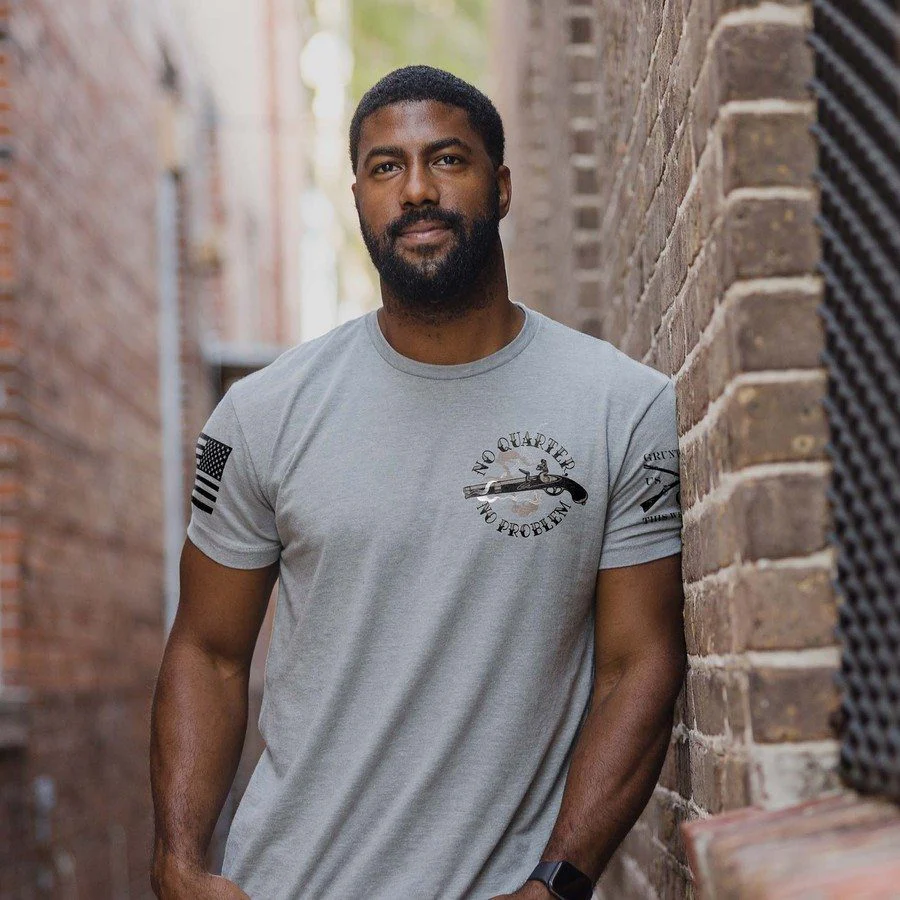 Death To Tyrants T-Shirt - Dark Heather Gray - Image 3
