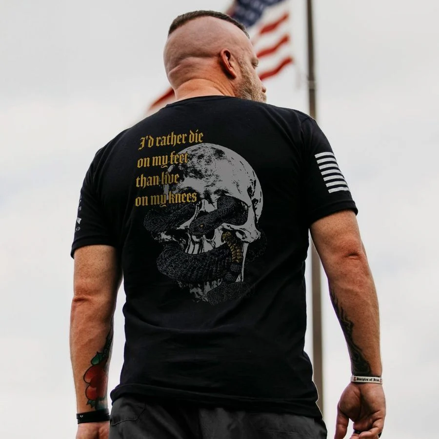 Die On My Feet T-Shirt - Black - Image 2