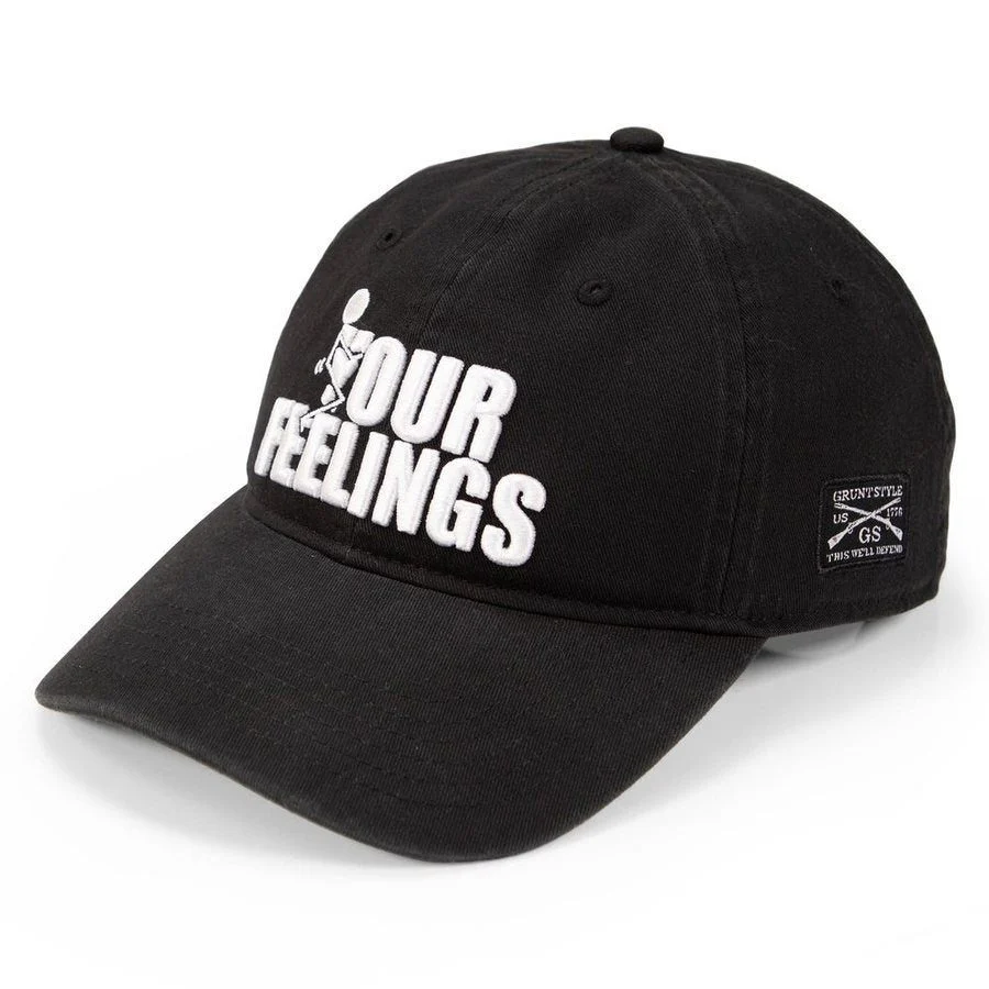 F*ck Your Feelings Dad Hat - Black - Image 8