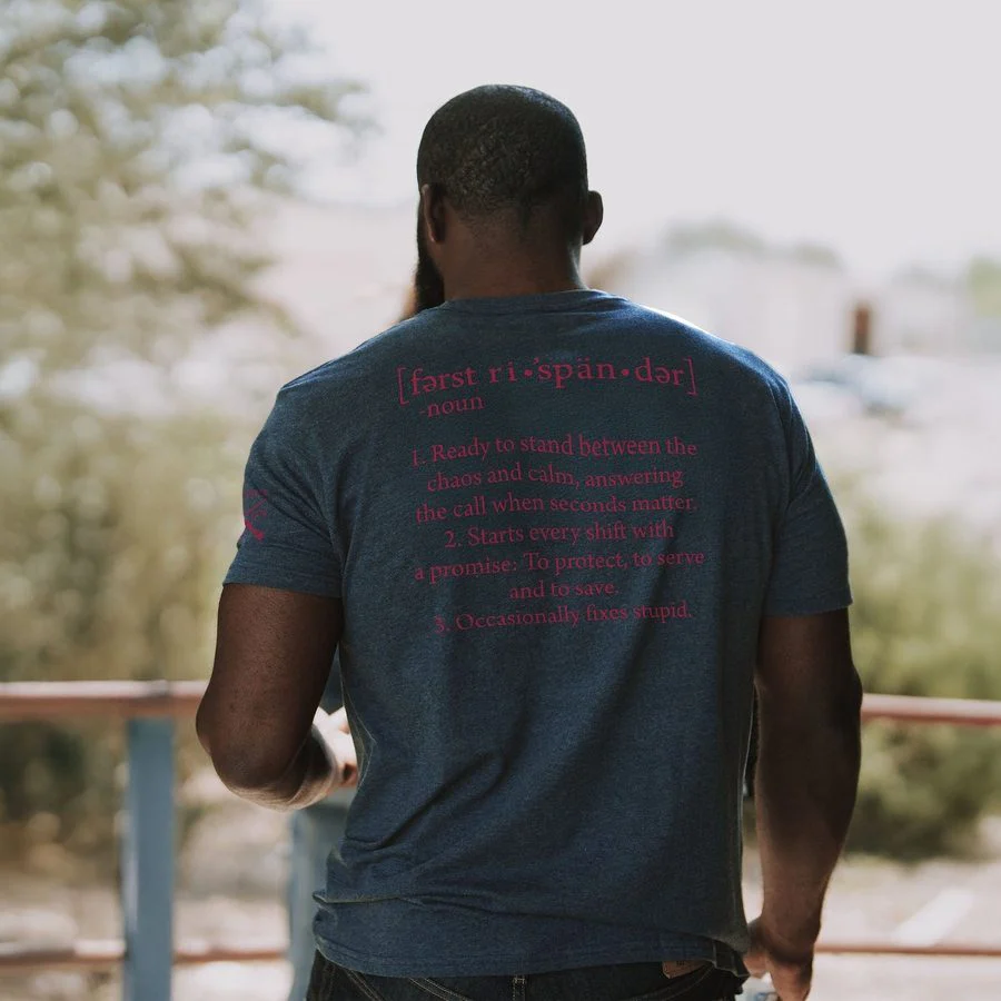 First Responder Defined - Midnight Navy - Image 3