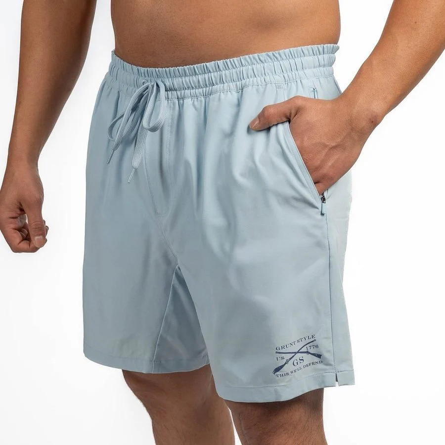 Grunt Short 7" Inseam - Sky Blue - Image 11