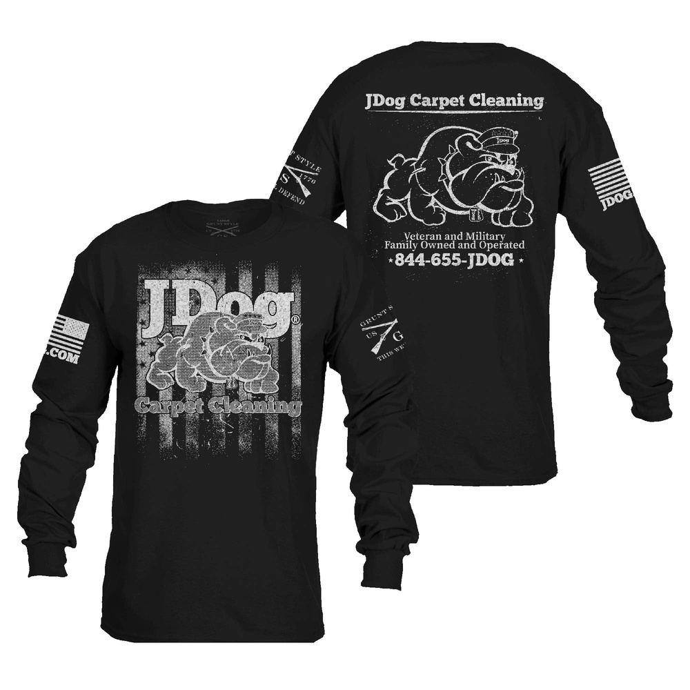 JDog Carpet Cleaning Long Sleeve - Image 2