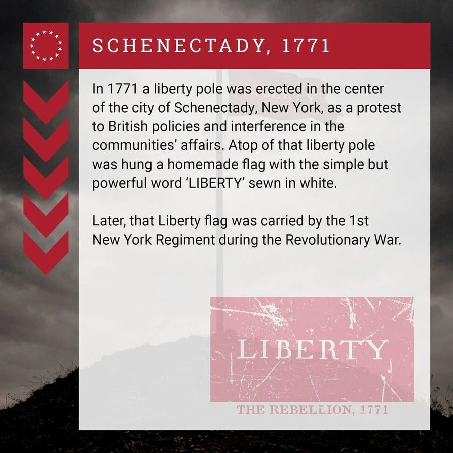 Liberty 1771 Flag T-Shirt - Midnight Navy - Image 4