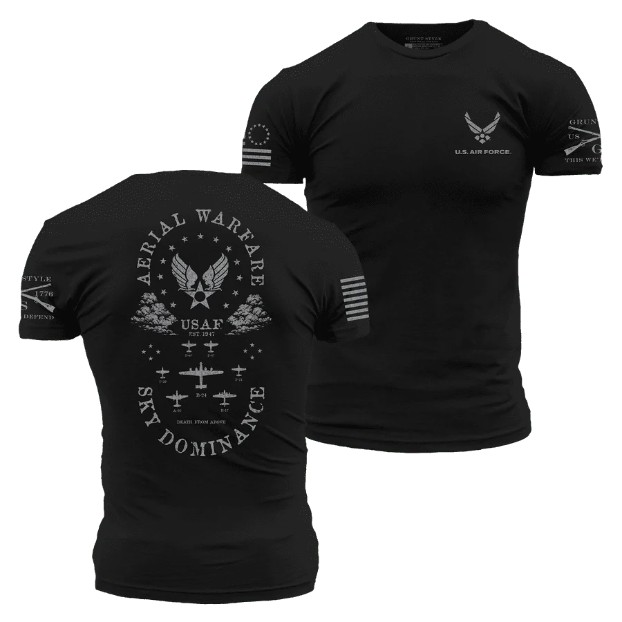 USAF™ - Aerial Warfare T-Shirt - Black
